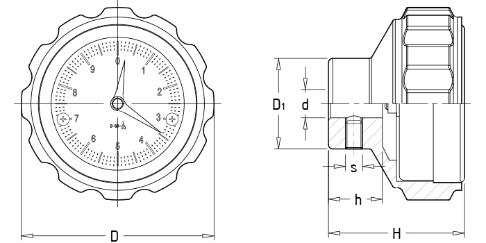 壓花表盤(pán)手輪