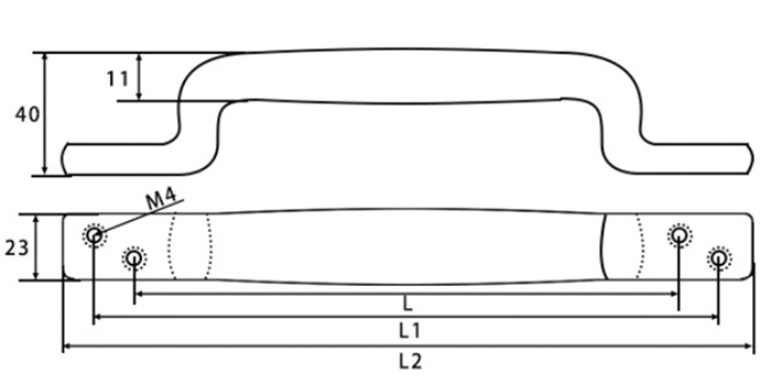 精密鑄造型拉手