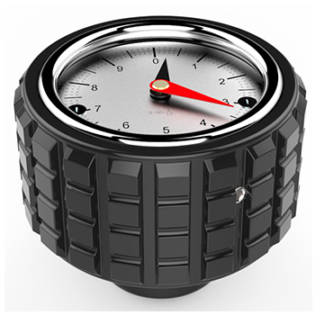 HL.22080 華利機(jī)械配件壓花表盤手輪